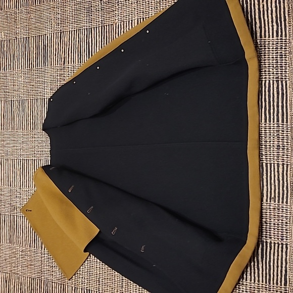 WOOL COAT WITH BUILT-IN SCARF - Picture 5 of 10